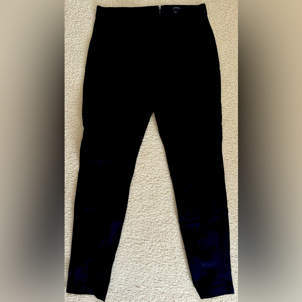 Women's J.Crew Black Pants - Stretch Slimfit - size 10 - ankle length